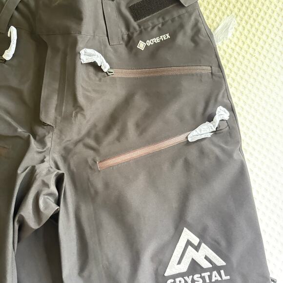 North Face Womens Gore Tex Pants M Black NWOT Trousers Bibs Ski Snow Hike Climb - Picture 7 of 8